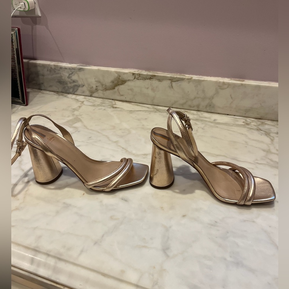 Kate Spade New York sparkle metallic pumps - size 7B - Picture 3 of 6